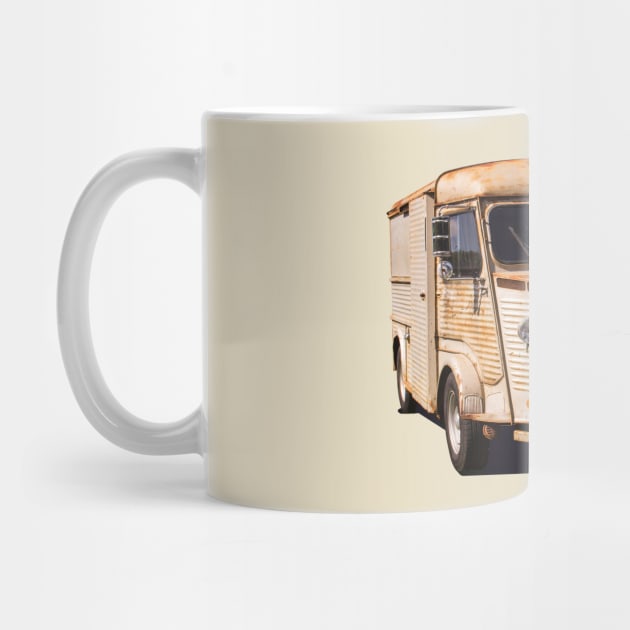 rusty citroen h van by candcretro